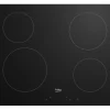 Overig Beko vitrokeramische kookplaat HIC 64401 zwart 58x51cm 6800W