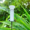 Bellatio Design Regenmeter - 75 Cm - Groen Met Zwart - Stevige Aardpin