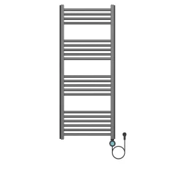 Belrad Elektrische Radiator 1200x500 Mm – 700w – Gunmetal – Smart Wifi