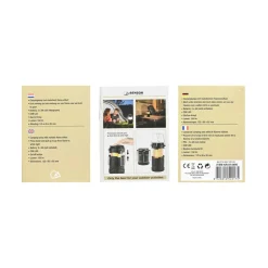 Benson Campinglamp - Flame - 2 Lichtstanden - Lantaarn - Kamperen