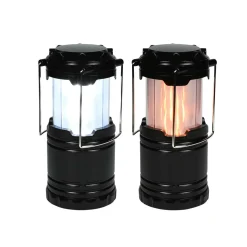 Benson Campinglamp - Flame - 2 Lichtstanden - Lantaarn - Kamperen