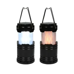 Benson Campinglamp - Flame - 2 Lichtstanden - Lantaarn - Kamperen