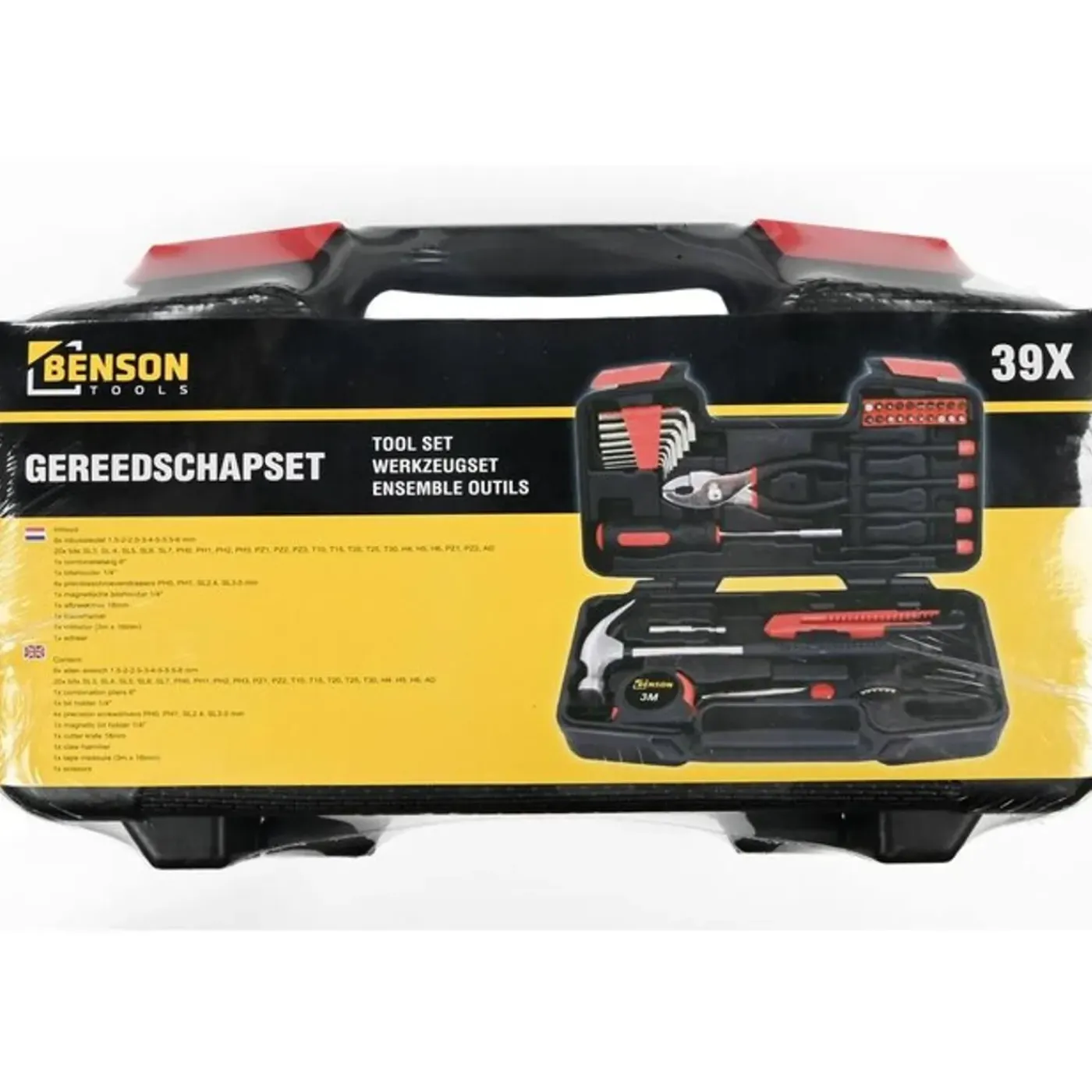 Benson Gereedschapset In Koffer - 39 Delig