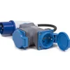 Benson Stekkerdoos 3-voudig - Cee - Ip44 - Geaard - Wit - 50 Cm