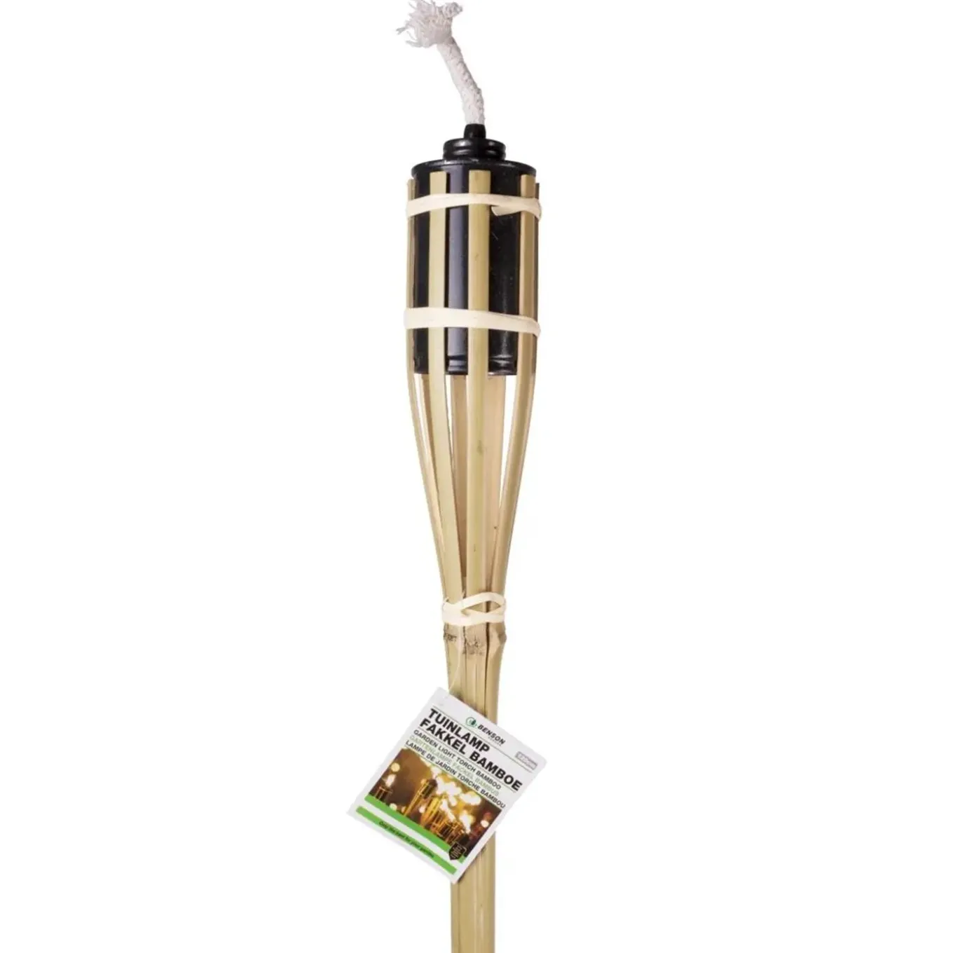 Benson Tuinfakkels - Lampenolie - Bamboe - Navulbaar - 120 Cm