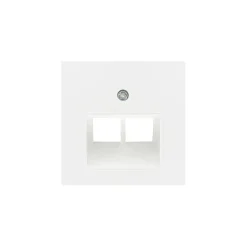 Berker afdekplaat S1 UAE/UTP mat-wit