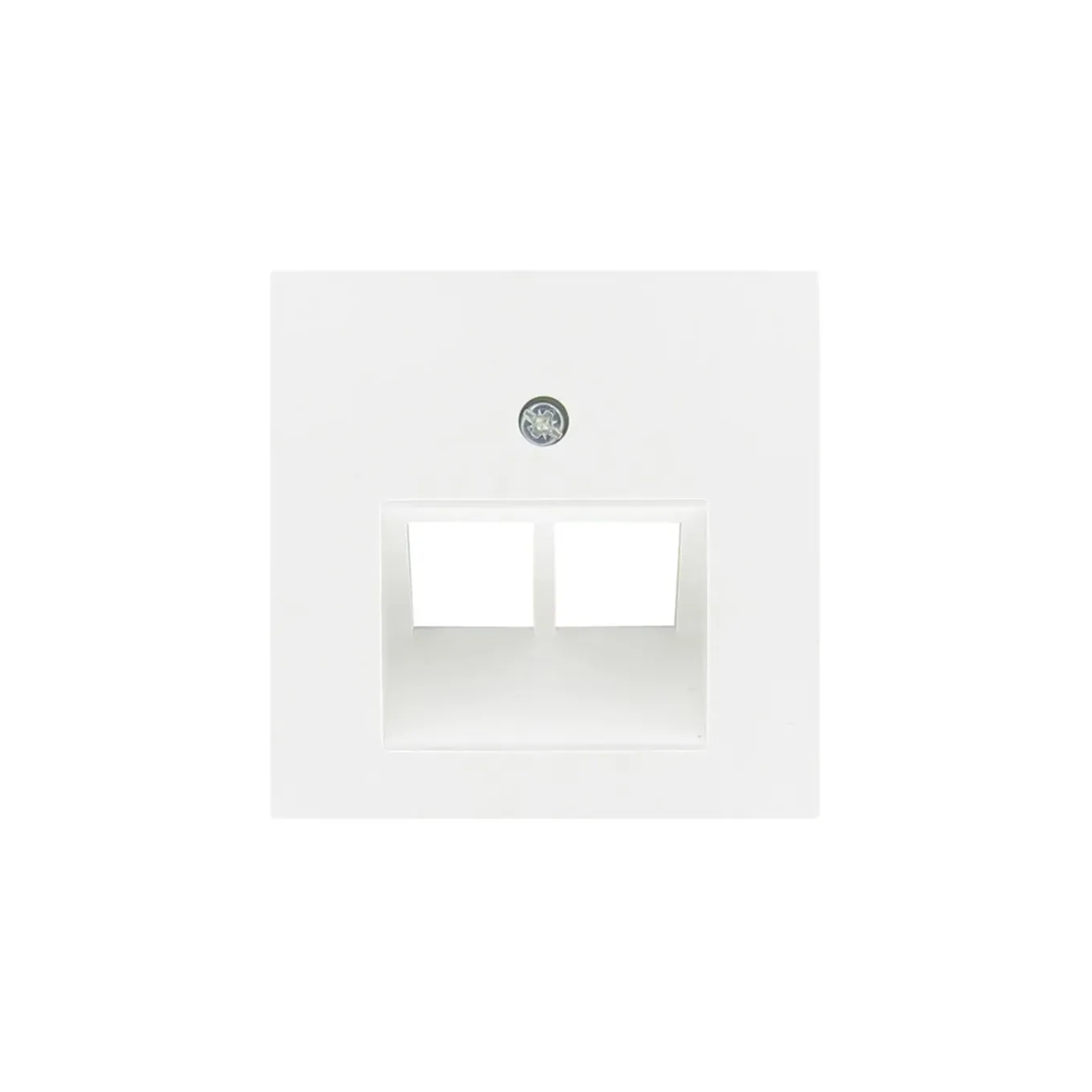 Berker afdekplaat S1 UAE/UTP mat-wit