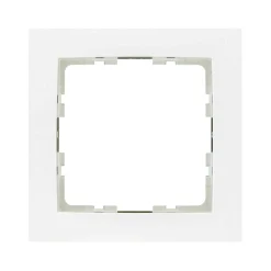 BERKER afdekraam S1 1-voudig mat-wit