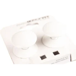 Bertomani Meubelknop - Aluminium - Wit - 35mm - Set van 2