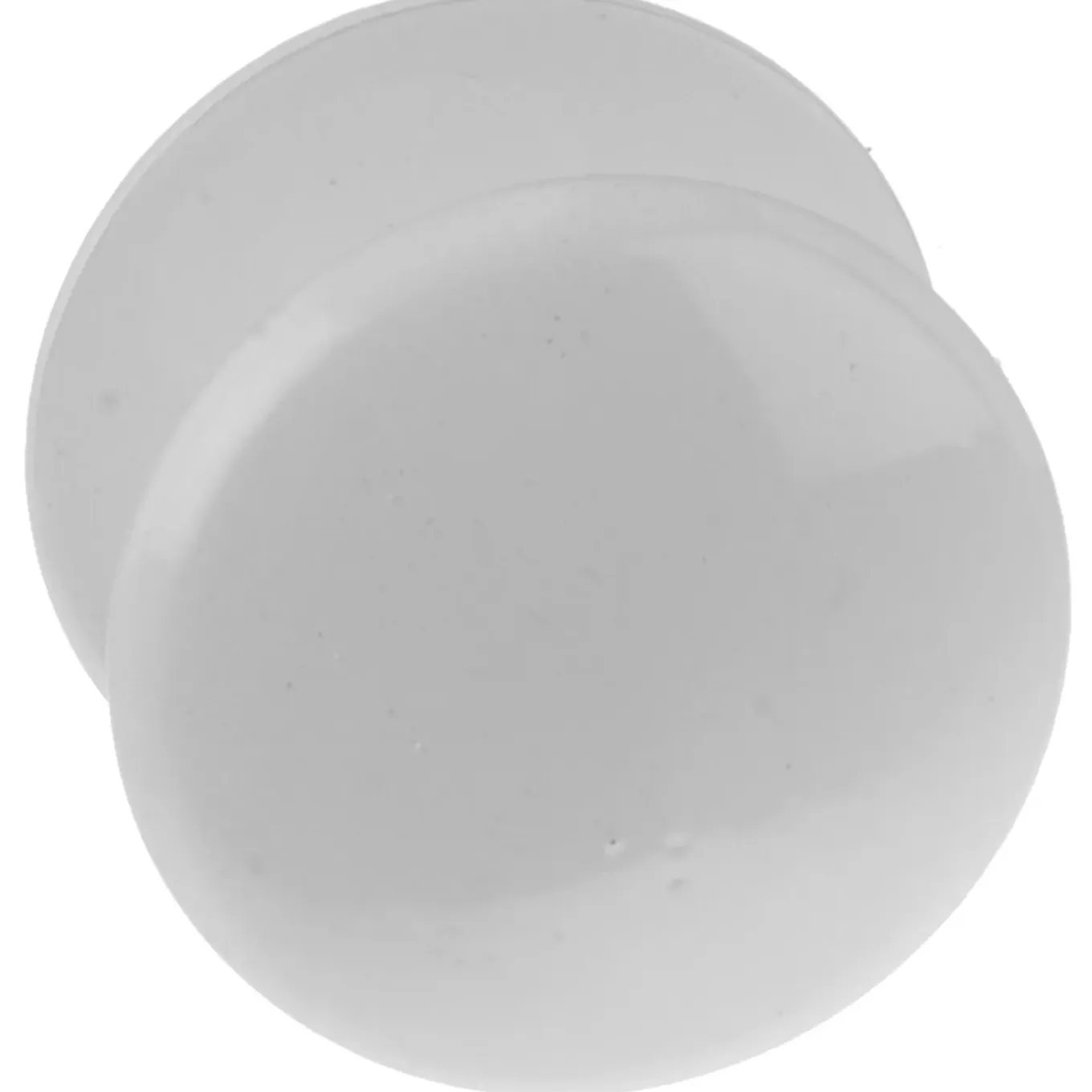 Bertomani Meubelknop - Aluminium - Wit - 35mm - Set van 2