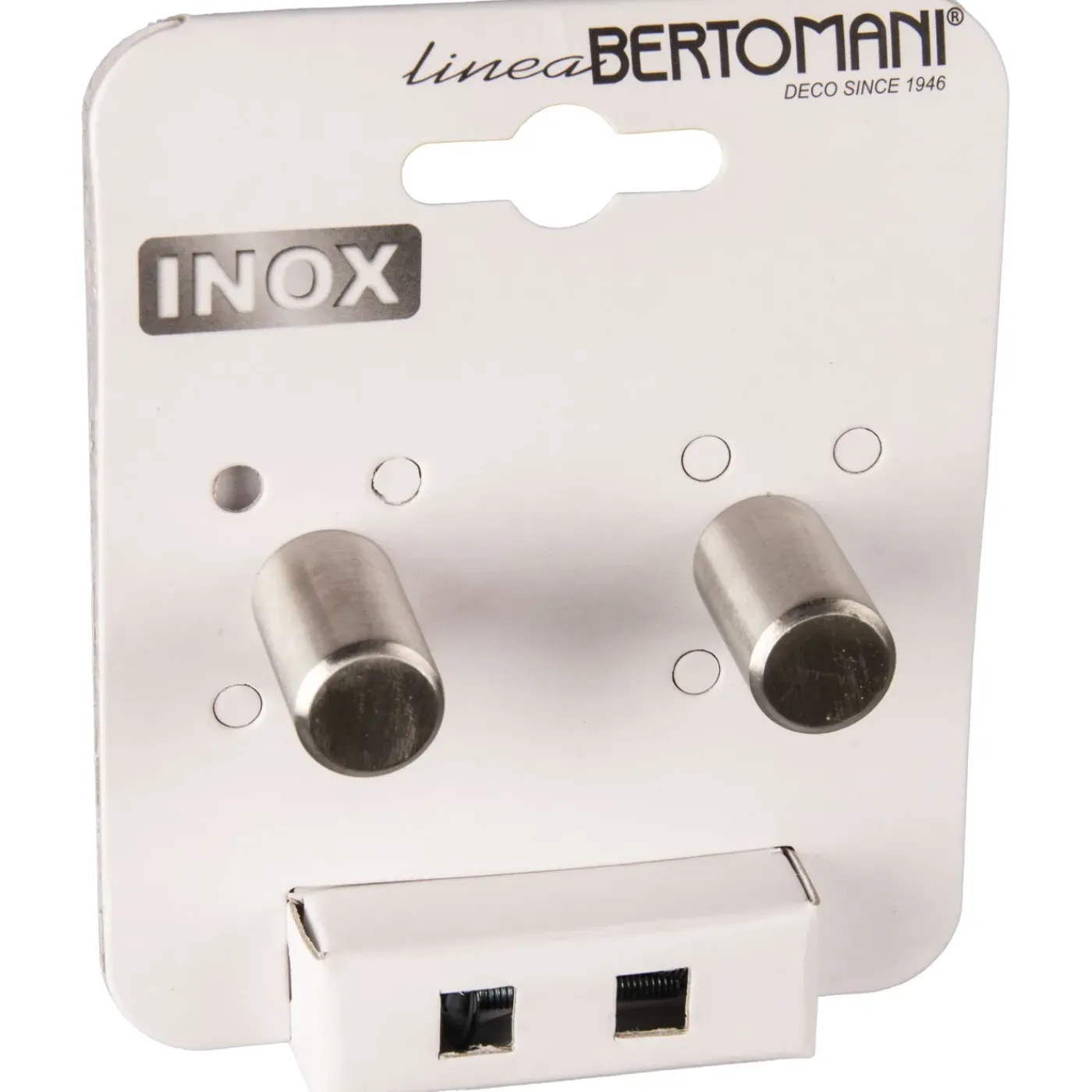 Bertomani Meubelknop - RVS - 15mm - Set van 2