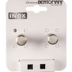 Bertomani Meubelknop - RVS - 15mm - Set van 2