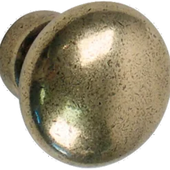 Bertomani Meubelknop - Zamak - Verbronsd - 25mm - Set van 2