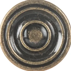 Bertomani Meubelknop - Zamak - Verbronsd - 30mm - Set van 2
