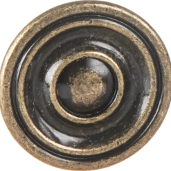 Bertomani Meubelknop - Zamak - Verbronsd - 30mm - Set van 2