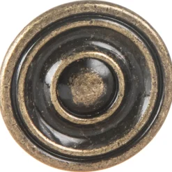 Bertomani Meubelknop - Zamak - Verbronsd - 30mm - Set van 2