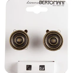 Bertomani Meubelknop - Zamak - Verbronsd - 30mm - Set van 2