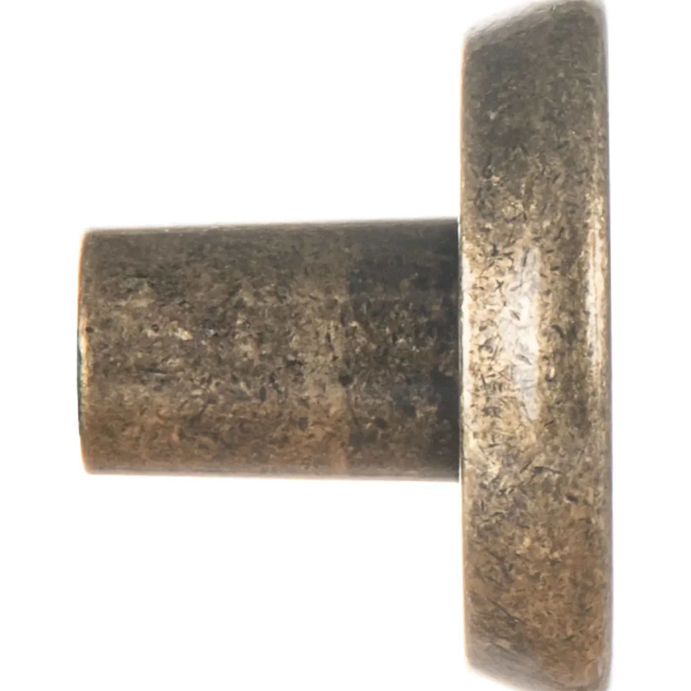Bertomani Meubelknop - Zamak - Verbronsd - 30mm - Set van 2