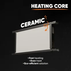 Bestherm - Radiator - Keramische Inertieradiator - Wifi - Wandmontage - 2000w - Wit - Illo Connect