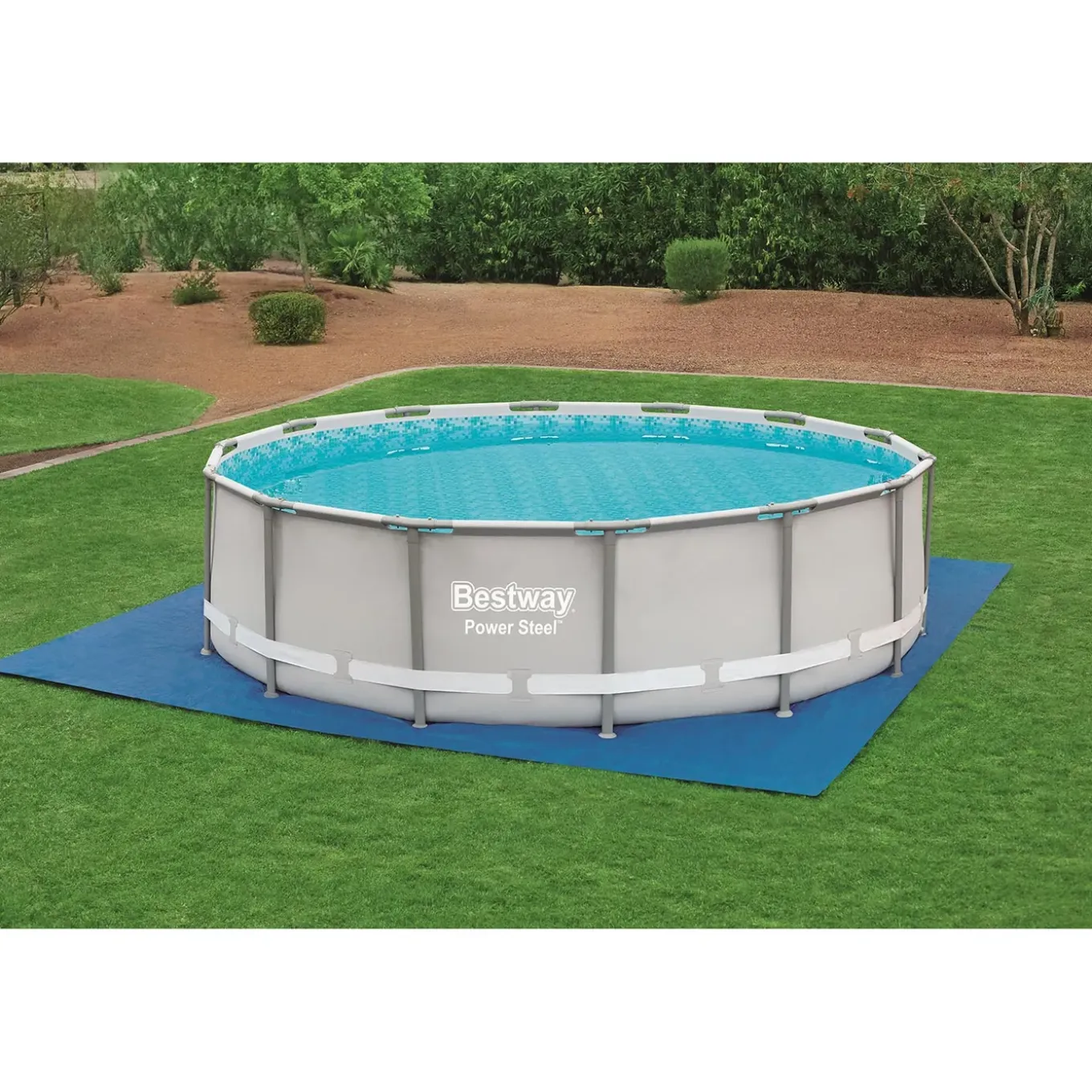 Bestway Grondfolie Blauw - 457 X 457 Cm