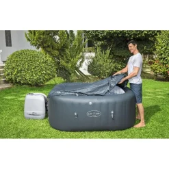 Bestway Opblaasbare Spa Lay-Z-Spa Hawaii Hydrojet Pro - 8 hydrojets - 140 airjets - 180x180x71cm