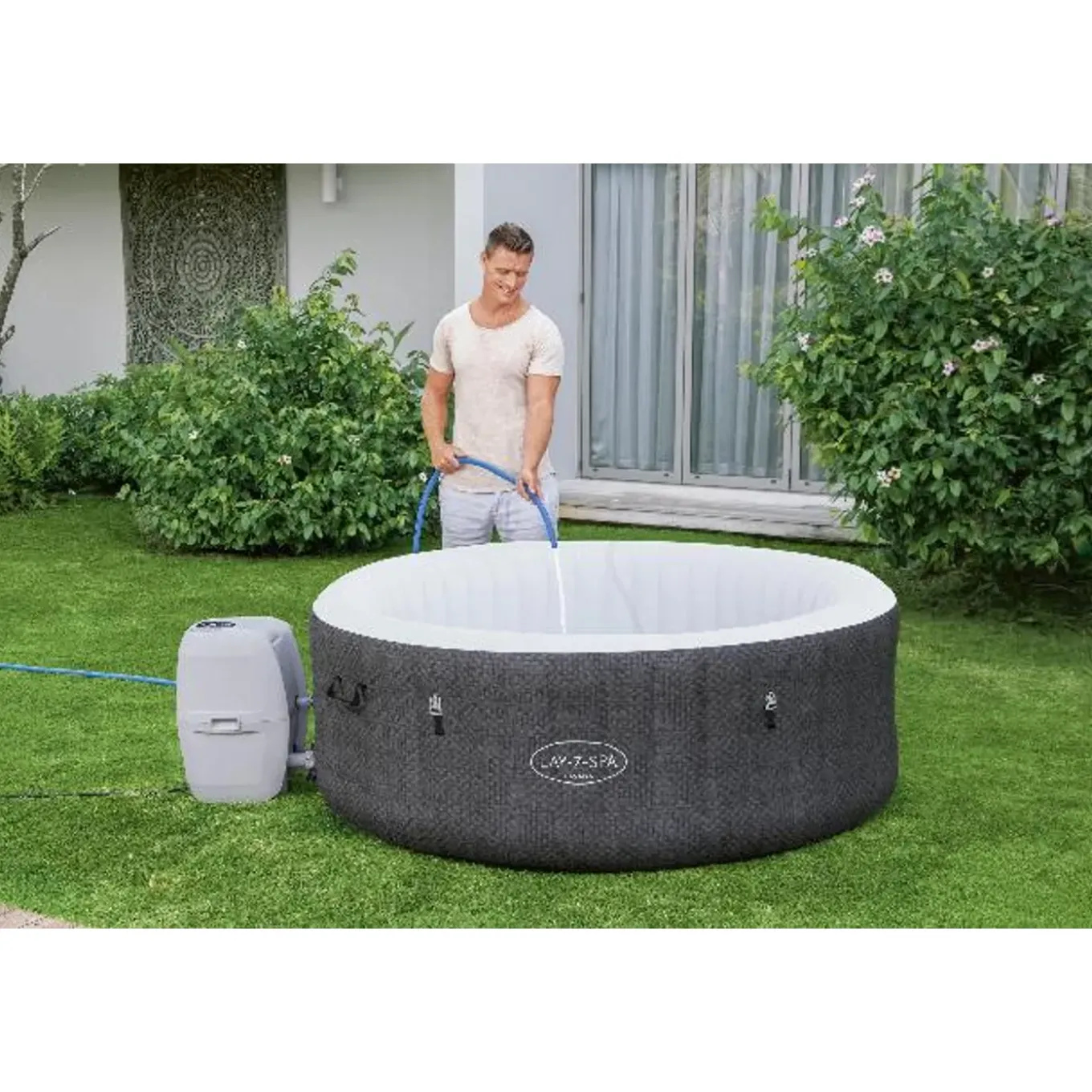 Bestway Opblaasbare Spa Lay-Z-Spa Havana - 4 Personen - 120 AirJets - Tot 40°C