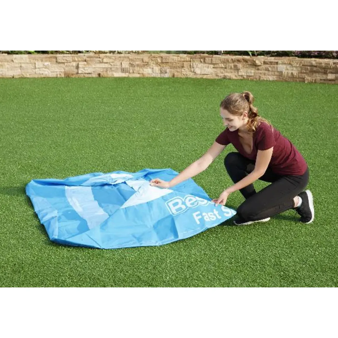 Bestway opblaaszwembad rond Ø183x51cm