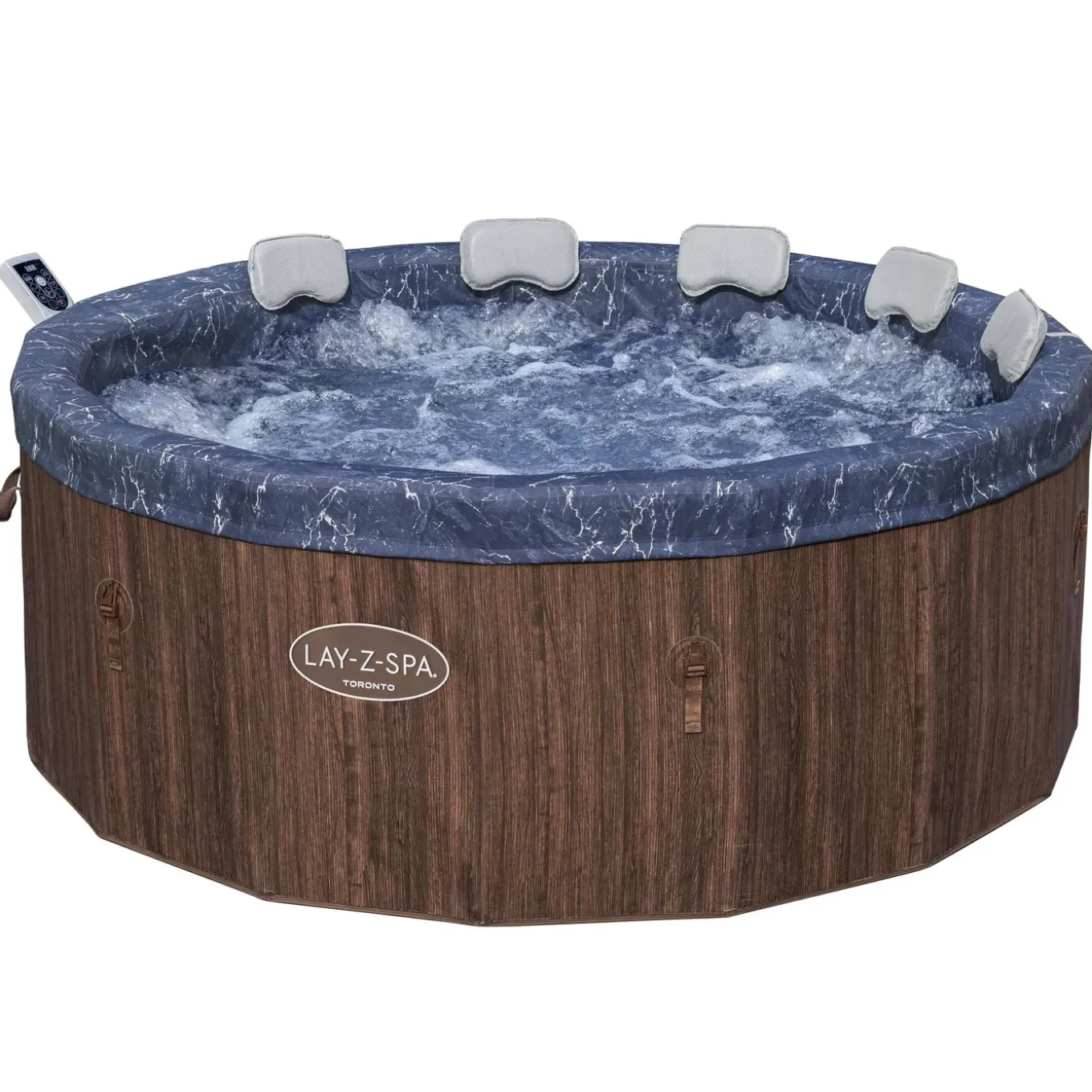 Bestway Spa Lay-Z Toronto - Bruin Hout - 6 Personen - 1790x100x70 cm