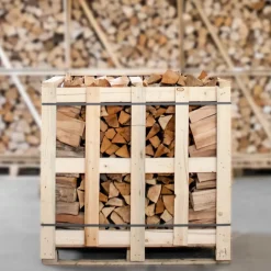 Beukenhout - Halve Pallet Ovengedroogd Beuken Haardhout Zonder Schors 25cm