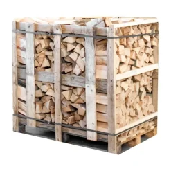 Beukenhout - Halve Pallet Ovengedroogd Gekloofd Beuken Haardhout 25cm