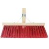 Bezem Synthetische Haren - Fsc Houten Steel - 35cm Kop - 150cm Steel