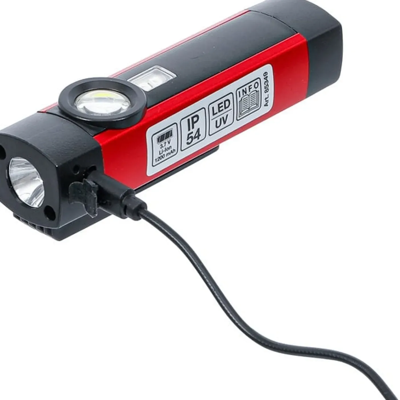 BGS Do it yourself Bgs Aluminium Cob-led / Uv-handlamp 1 Watt