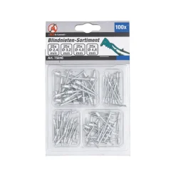 Bgs Assortiment Popnagels Ø 2,4 - 4,8 Mm (100 St) (bgs-75846)