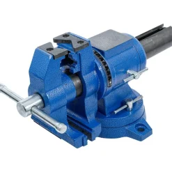 BGS technic Bgs Bankschroef - 100 Mm Spanbekken - 360° Draaibaar