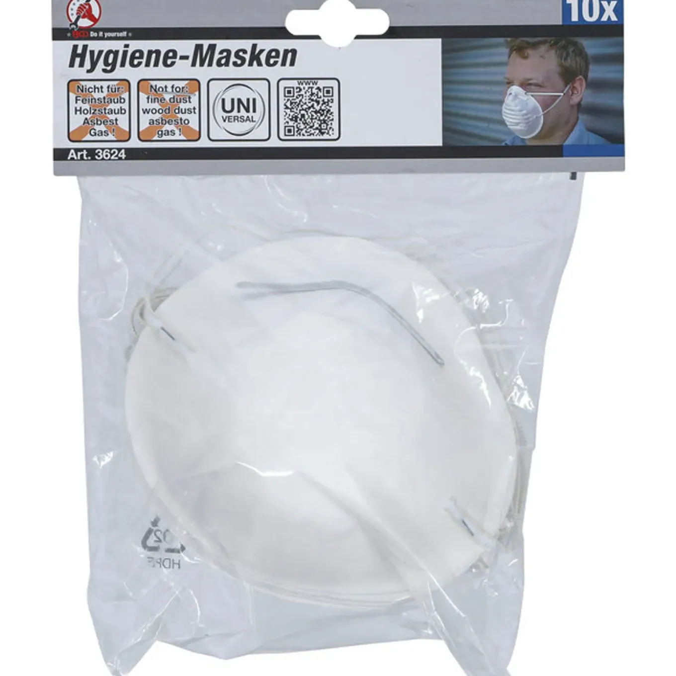 Bgs Hygiënemaskers 10 Stuks