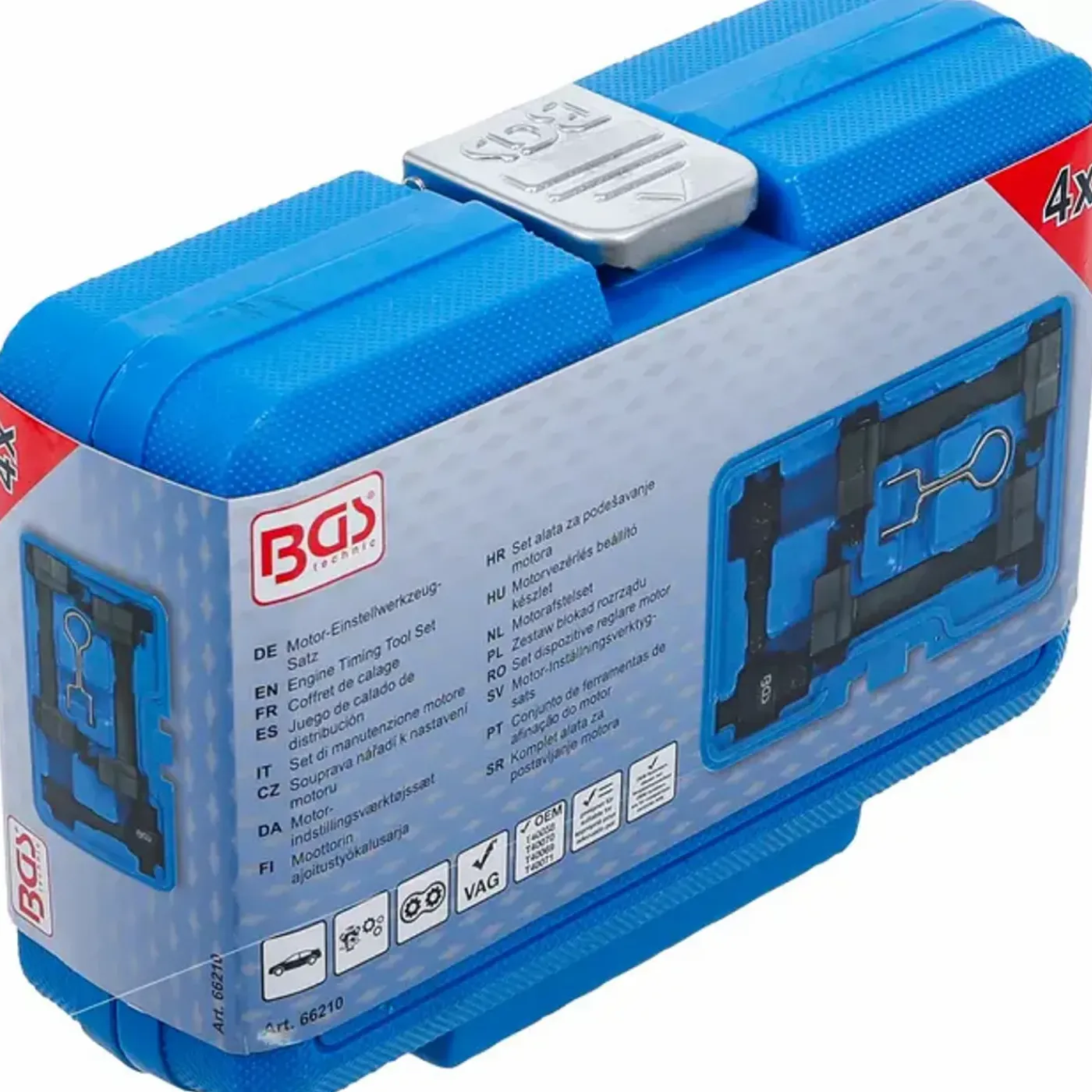 BGS technic Bgs Motorafstelset - Voor Vag 2.4, 2.8, 3.0 Fsi