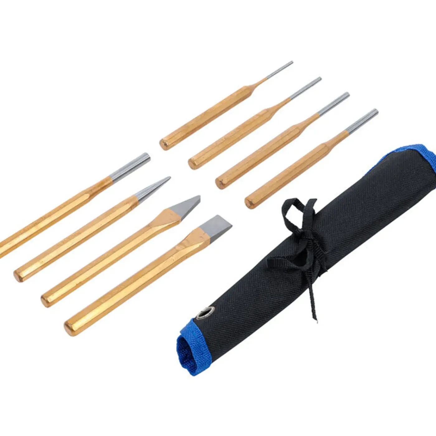 BGS technic Bgs Pendrijverset 150 Mm Incl. Beitel + Centerpunt, 8 Delig