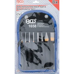 BGS technic Bgs Pendrijverset 150 Mm Incl. Beitel + Centerpunt, 8 Delig