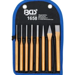 BGS technic Bgs Pendrijverset 150 Mm Incl. Beitel + Centerpunt, 8 Delig