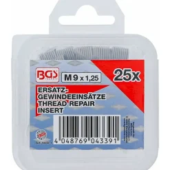 BGS technic Bgs Reserve Draadbussen - M9 X 1,25 - 25 Delig
