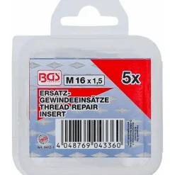 BGS technic Bgs Reserve Draadbussen - M16 X 1,5 Mm - 5 Delig