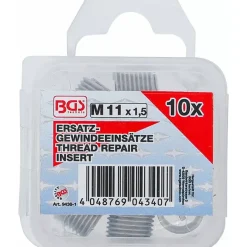 BGS technic Bgs Reserve Draadbussen - M11 X 1,5 Mm - 10 Delig