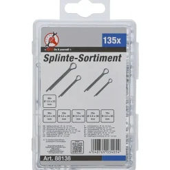 Bgs Splitpen Assortiment Diam. 1,6 - 3,2 Mm 135 Delig