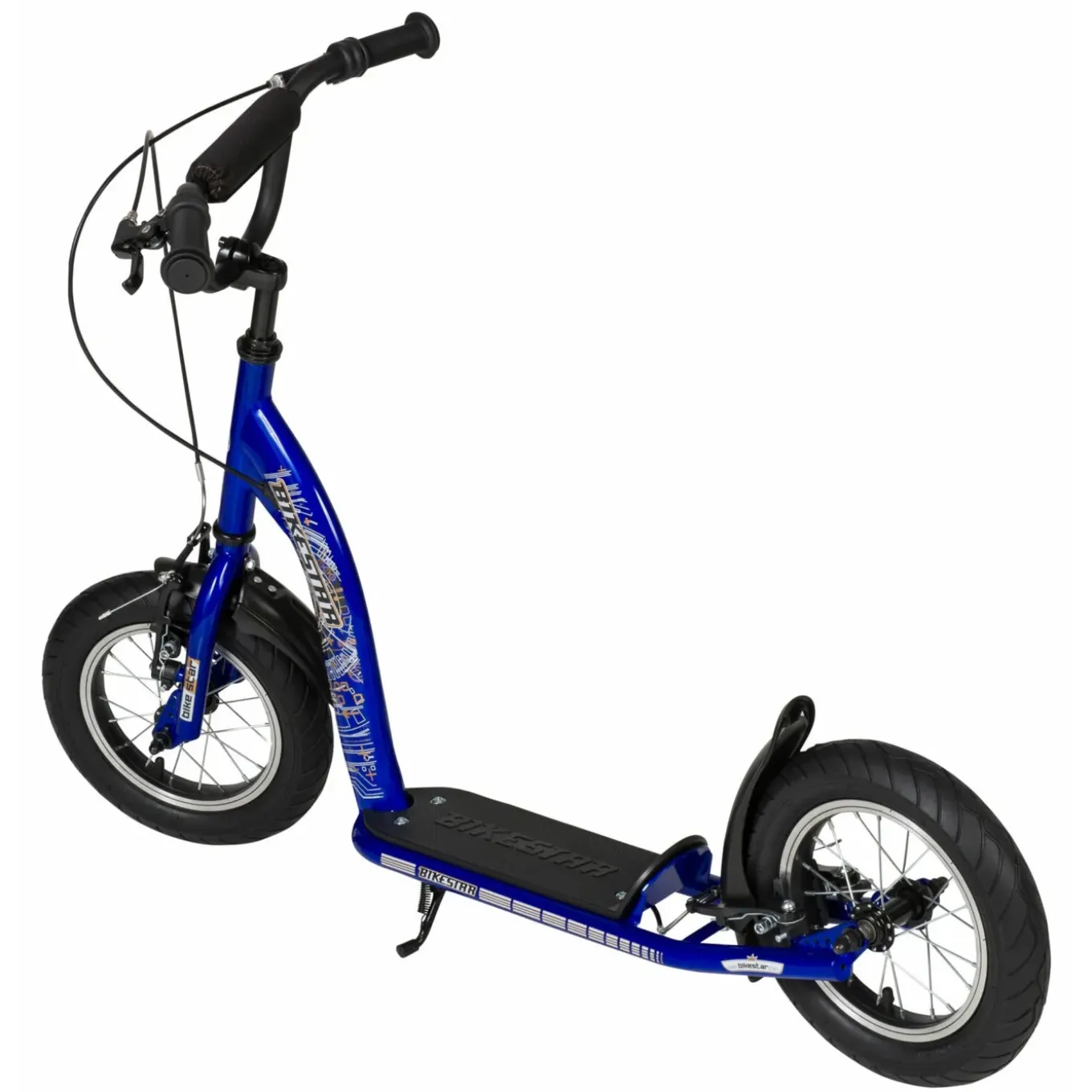 Bikestar Autoped 12 Inch Sport Stepblauw