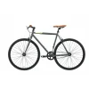 Bikestar Singlespeed 28 Inch Retro Wielrenfiets, Antraciet / Beige