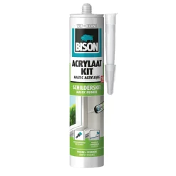 Bison acrylaatkit universeel wit 300ml