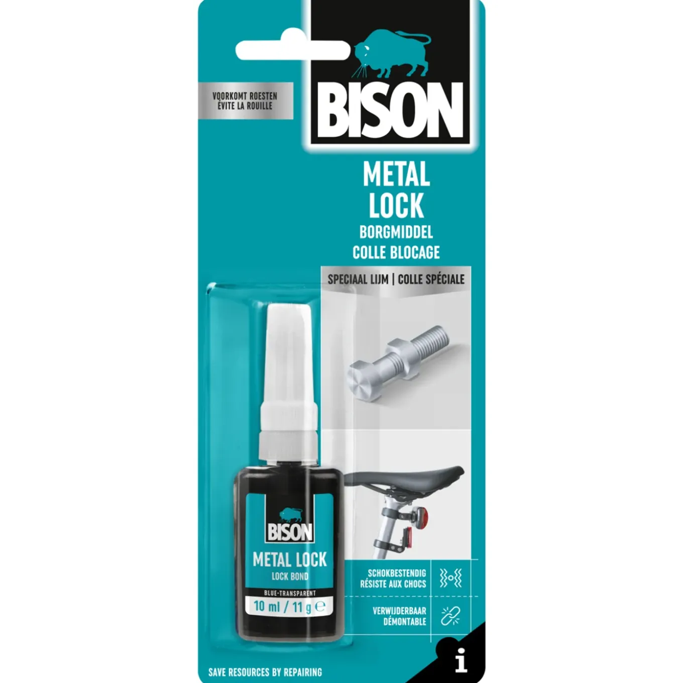 Bison borgmiddel Lock Bond 10ml