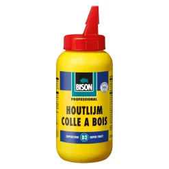 Bison professional houtlijm transparant 750g