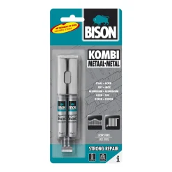 Bison universele epoxylijm Kombi Metaal 24ml