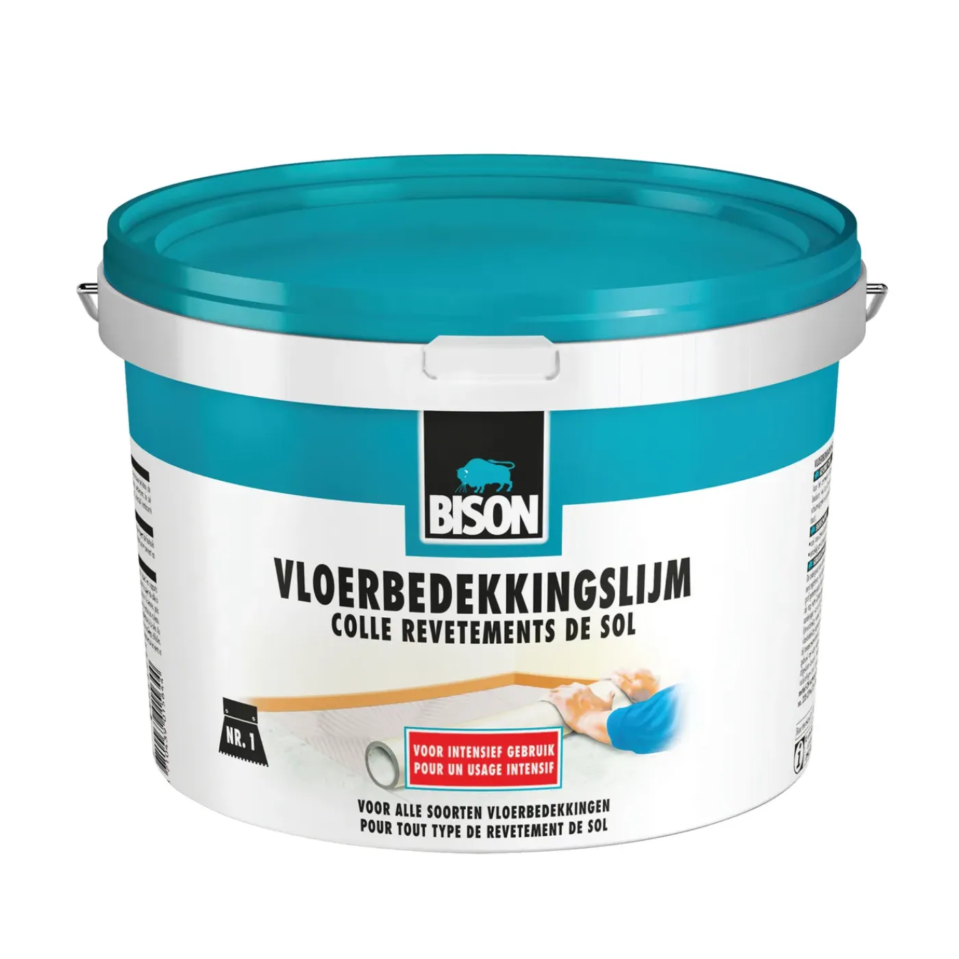 Bison vloerbedekkingslijm emmer 4kg